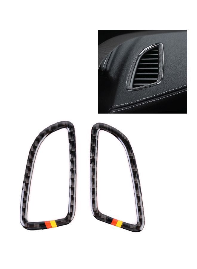 نيبمينينت مجموعة ملصقات زينة بطبعة علم ألمانيا لمنفذ الهواء لسيارة مرسيدس بنز سي - كلاس - Image 2