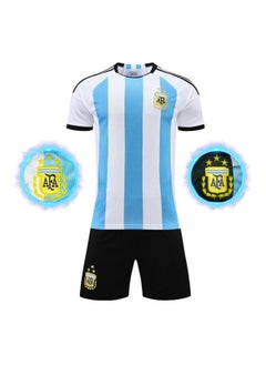 Premium Soccer 2022 Argentina World Cup Champions Home Jersey Kit