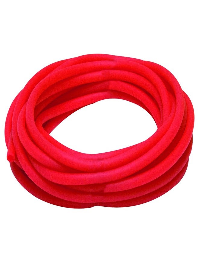 CanDo 10-5872 Sup-R Latex Free Exercise Tubing, 25' Roll, Light, Red - Image 1
