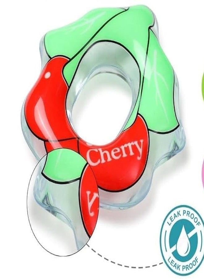KALRA MAGIC BPA-Free Baby Teether for 6–12 Months | Cooling Water-Filled Soft Teething Toy with Carry Case | Easy Grip, Non-Toxic & Travel-Friendly Infant Teething Ring (Green Red-Tredli) - Image 3