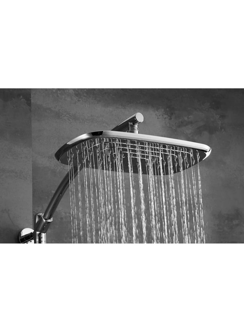 HESANIT ABS Shower Head Rectangular 30cm x 18cm - 7002-2072W - Image 5