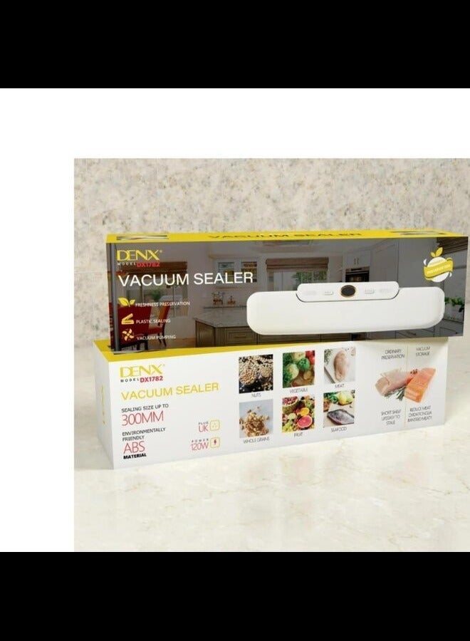 Denx Vacuum Machine With Automatic Shut-Off System For Food Preservation With Built-In Slicer - Image 2