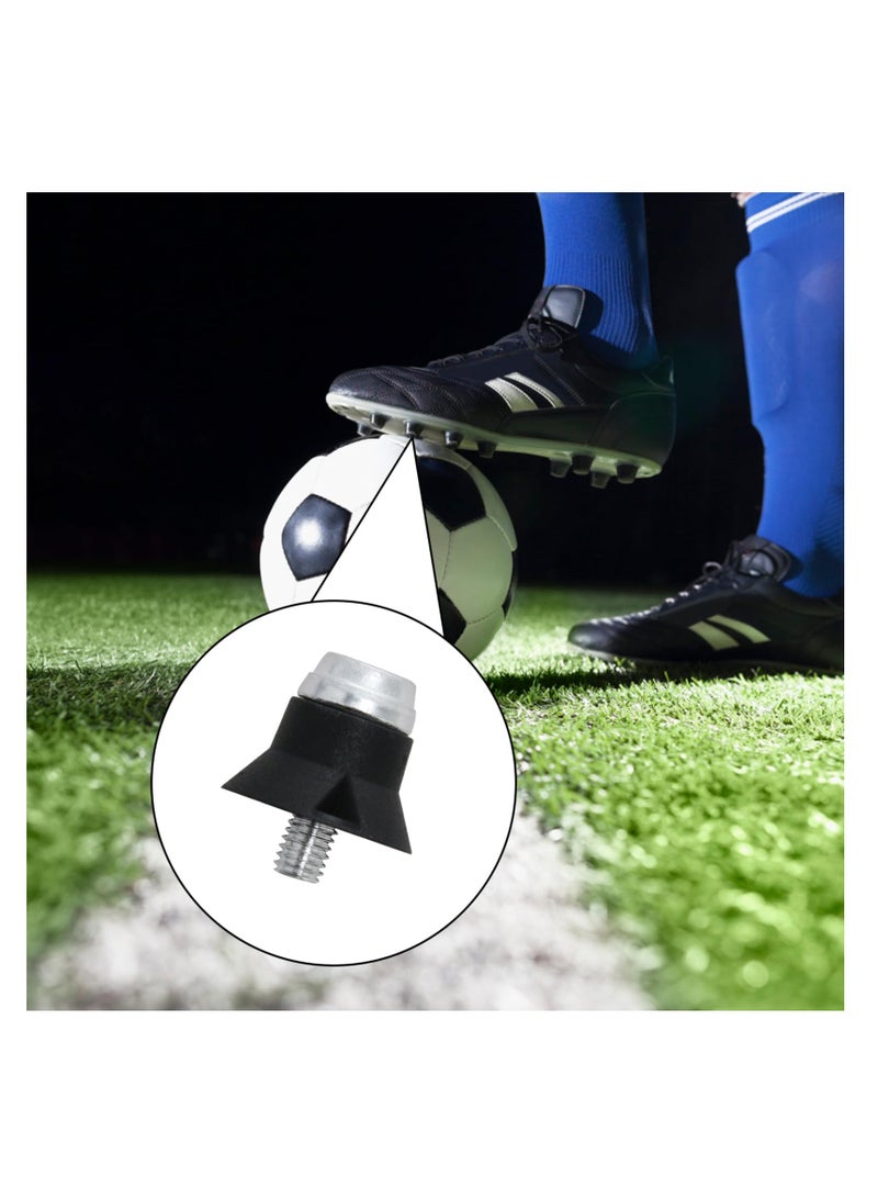 Football Studs Replacement Rugby Boot Studs, 12PCS Thumb Studs Rubber Studs, Anti-slip Sturdy Studs for Football Shoes, Metal Tipped Replacement Football Studs (2 Sizes) - Image 3