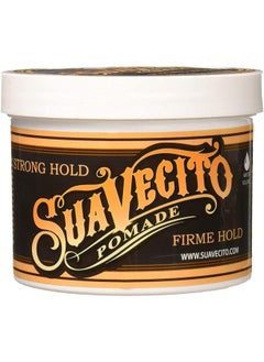 SUAVECITO Pomade Firme (Strong) Hold 32 Oz 1 Pack Strong Hold Hair Pomade For Men Medium Shine Water Based Wax Like Flake Free Hair Gel Easy To Wash Out All Day Hold For All Hair Styles  - Image 2