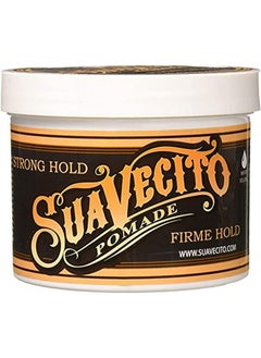 SUAVECITO Pomade Firme (Strong) Hold 32 Oz 1 Pack Strong Hold Hair Pomade For Men Medium Shine Water Based Wax Like Flake Free Hair Gel Easy To Wash Out All Day Hold For All Hair Styles  - Image 1