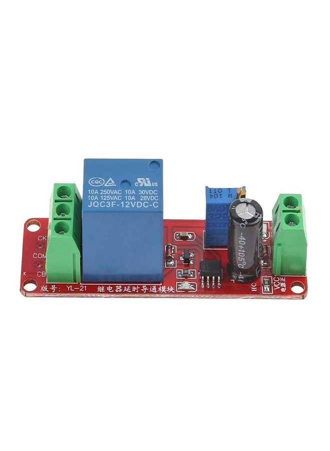 روبوكريز مفتاح مؤقت تأخير رقمي Robocraze Ne555 DC12V قابل للتعديل من 0 إلى 10 ثوانٍ KG093 - Image 3