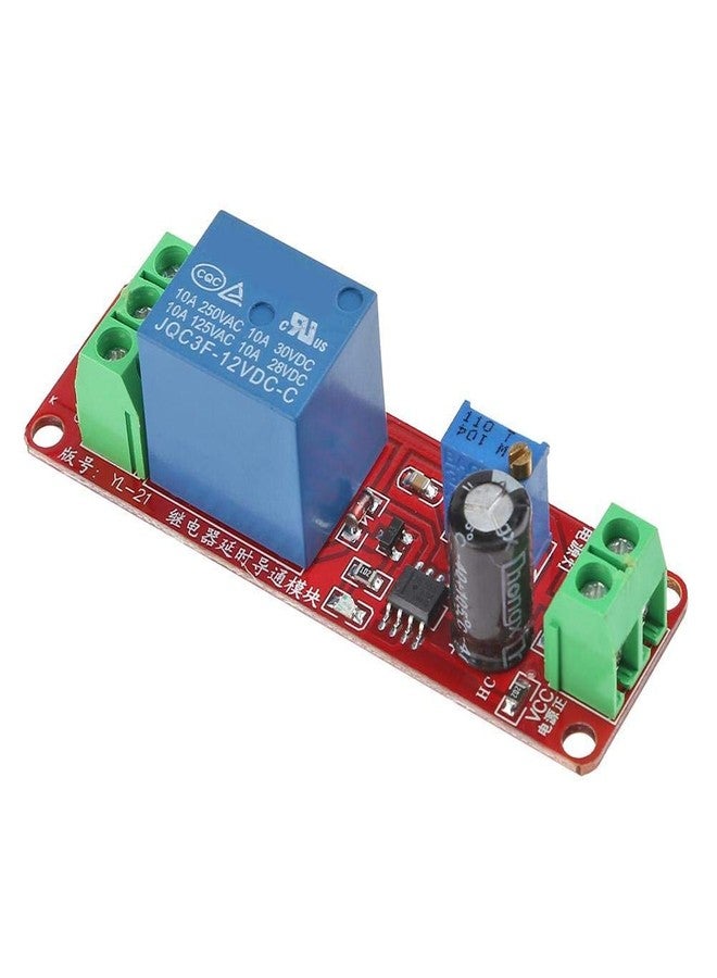 روبوكريز مفتاح مؤقت تأخير رقمي Robocraze Ne555 DC12V قابل للتعديل من 0 إلى 10 ثوانٍ KG093 - Image 2