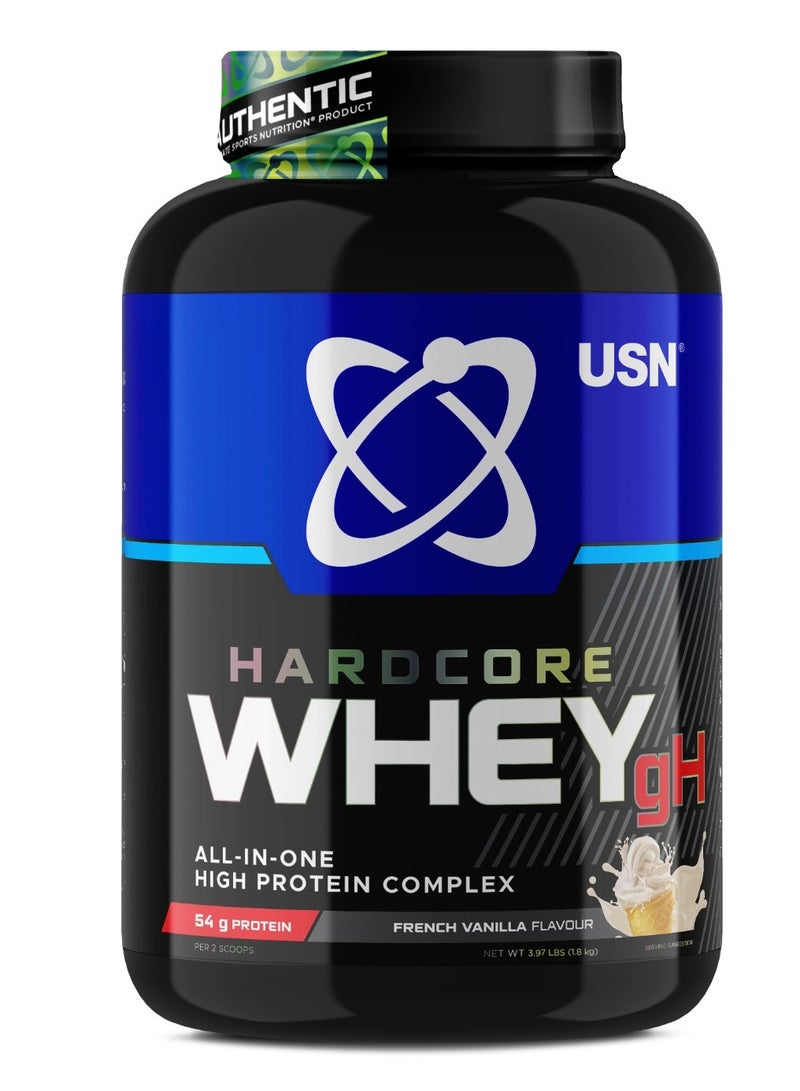 USN Hardcore Whey Gh French Vanilla 2Kg - Image 1