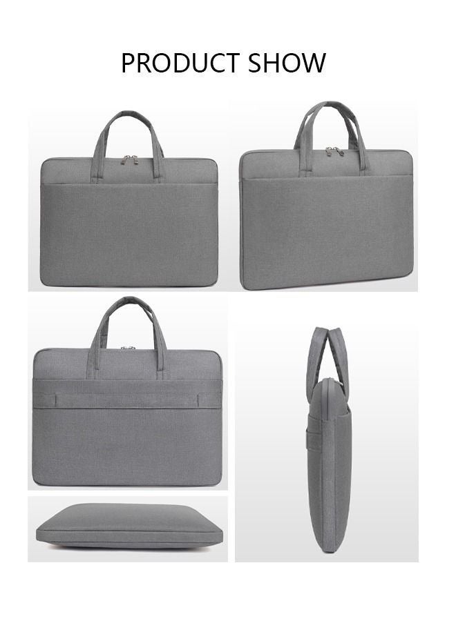 FANGFANGOTD 15.6 Inch Laptop Bag Lightweight Computer Bag Travel Business Handbag Briefcase for Men and Women Work Office College School - Image 3