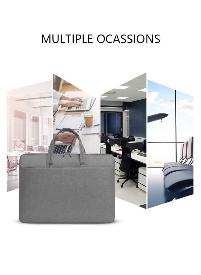 FANGFANGOTD 15.6 Inch Laptop Bag Lightweight Computer Bag Travel Business Handbag Briefcase for Men and Women Work Office College School - Image 5