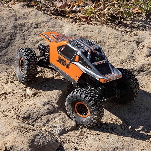 AXIAL شاحنة RC محورية 1/24 AX24 XC-1 4WS زاحف مزود بمحرك كهربائي RTR (يشمل كل ما تحتاجه، لا حاجة لمشتريات أخرى)، برتقالي، AXI00003T2 - Image 5
