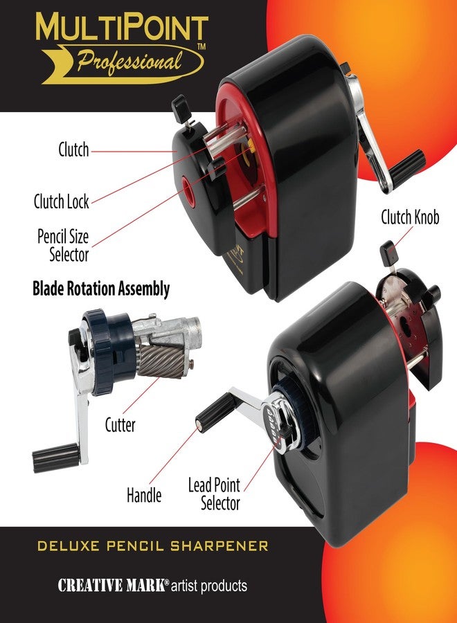 Creative Mark Multipoint Professional Pencil Sharpener - Image 3