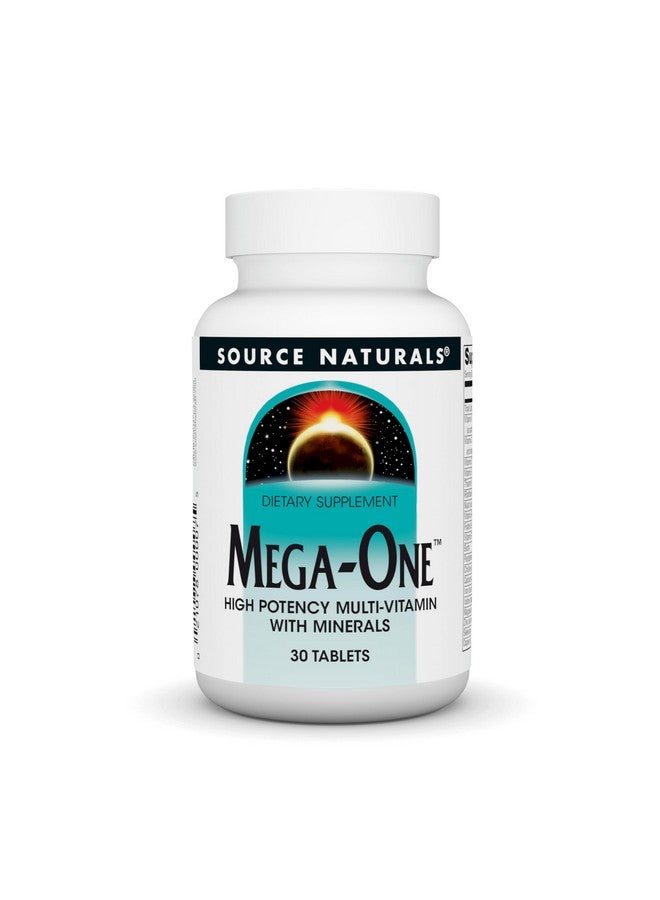 Source Naturals Mega-One Multi-Vitamin with Minerals* - 30 Tablets - Image 1