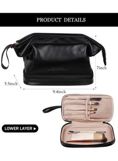 Makeup Bag, Travel Cosmetic Bag Large-Capacity Makeup bag for travel, Waterproof Multifunctional Storage Cosmetic Bag - pzsku/ZACAF4ED2ED3D760CF7E4Z/45/_/1698139016/c8c40c17-730a-48c7-961d-ac2ec281dfed