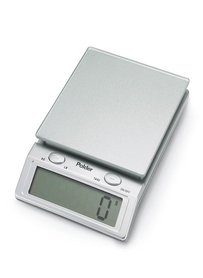 Polder Easy-Read Digital Glass Top Scale, 11-Pound (5 kg.) Capacity - Image 1