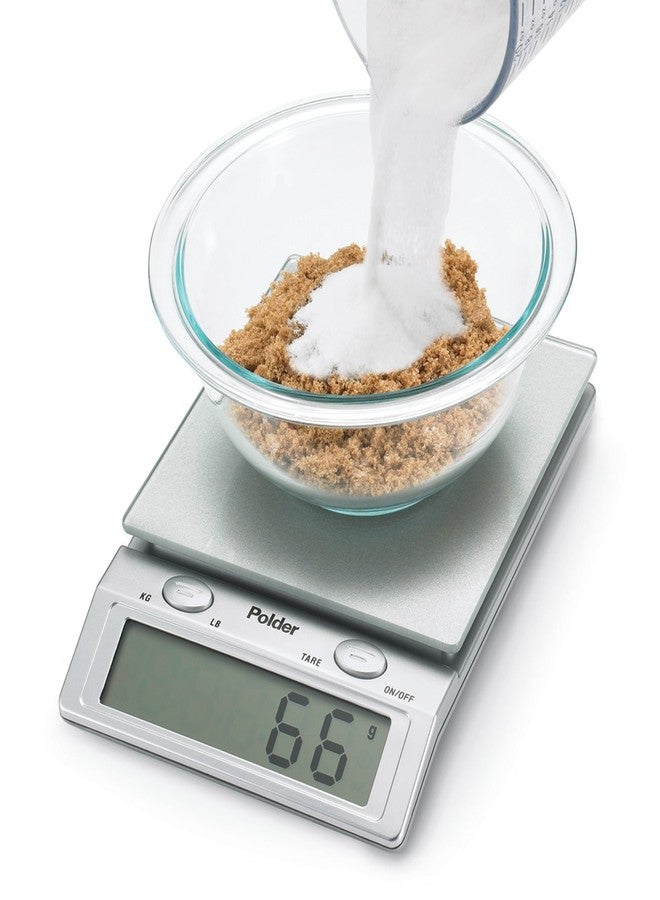 Polder Easy-Read Digital Glass Top Scale, 11-Pound (5 kg.) Capacity - Image 3