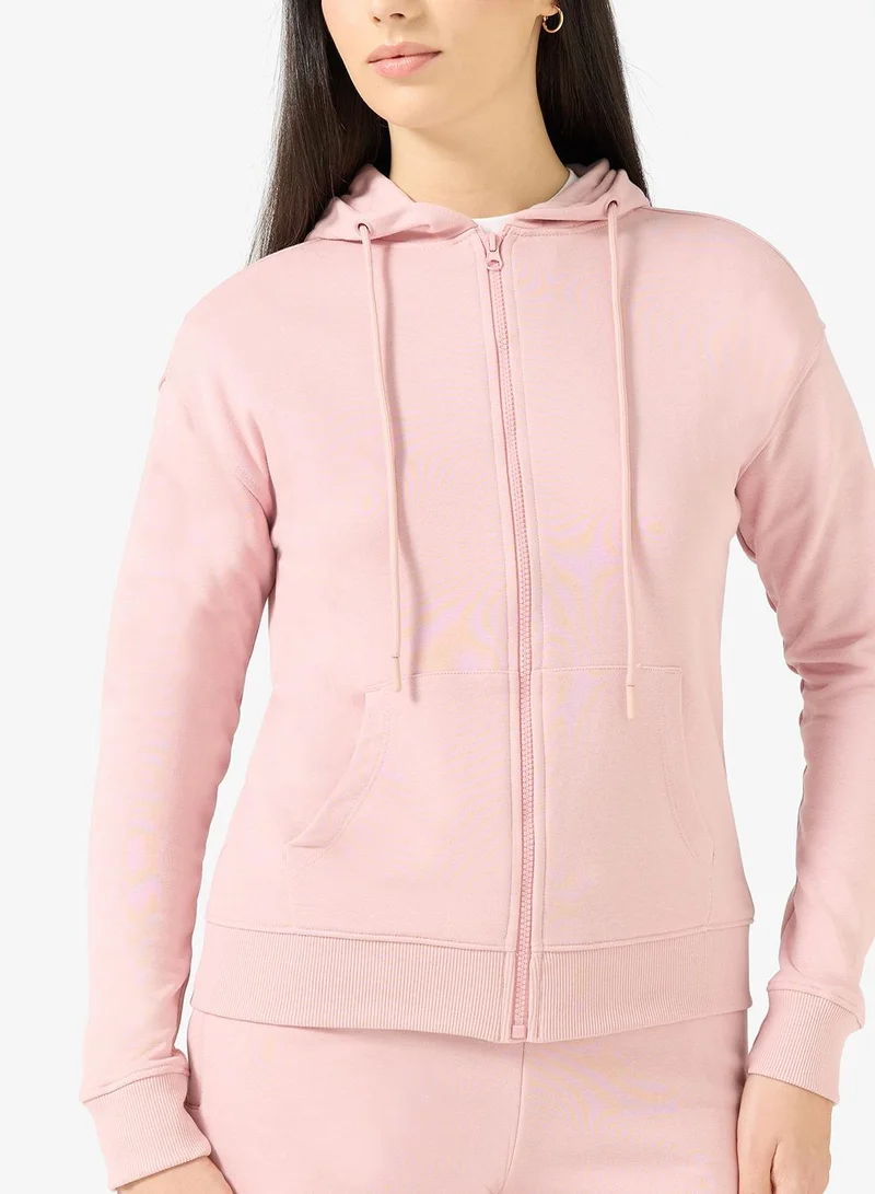 Sun And Sand Sports Pink Women's Classic Hoodie for Women | Best Price UAE