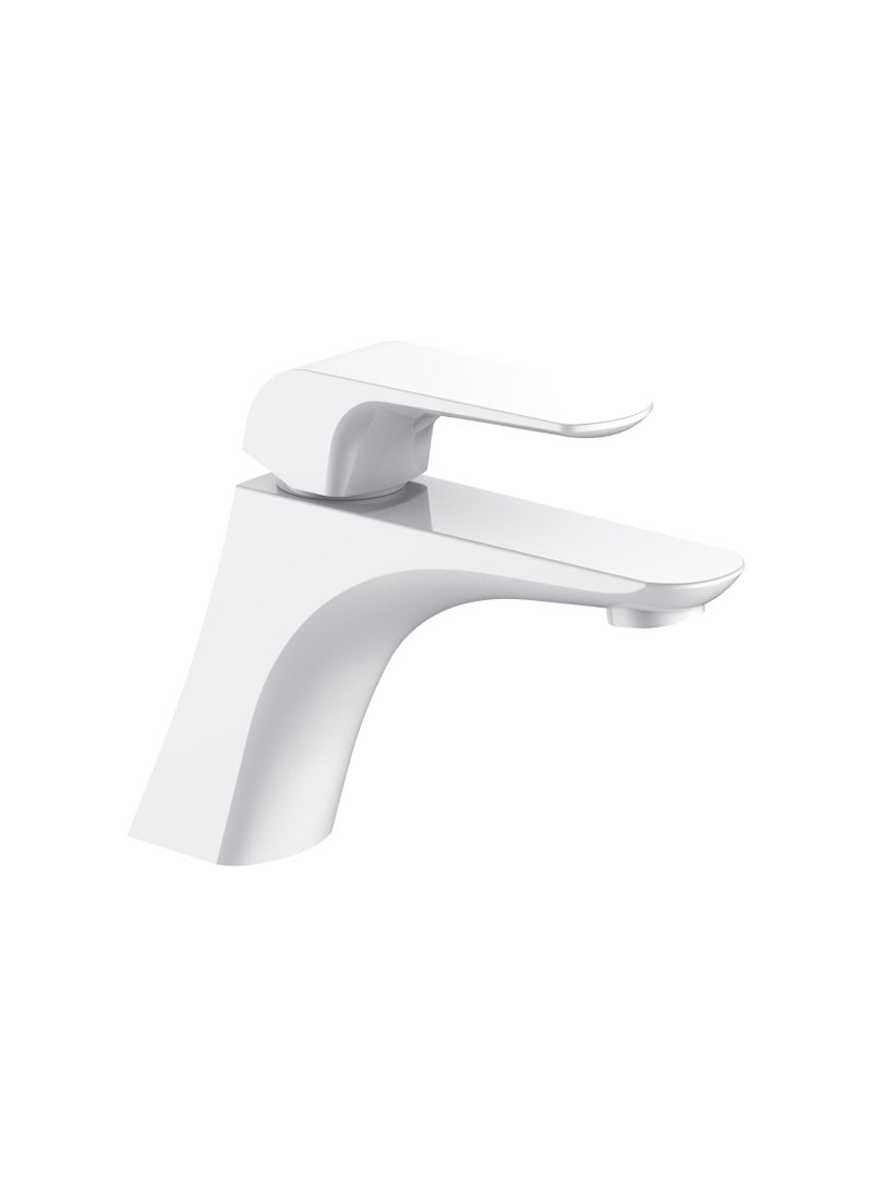 HESANIT Elite Single Lever Basin Mixer with Popup Waste White - 7001W - pzsku/ZACAF611C04CF3EFDDCEFZ/45/_/1655218253/8c0b76d1-91e0-4983-9677-8d1e8674ca5f