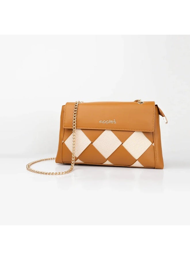 APPLES Mini Woven Crossbody