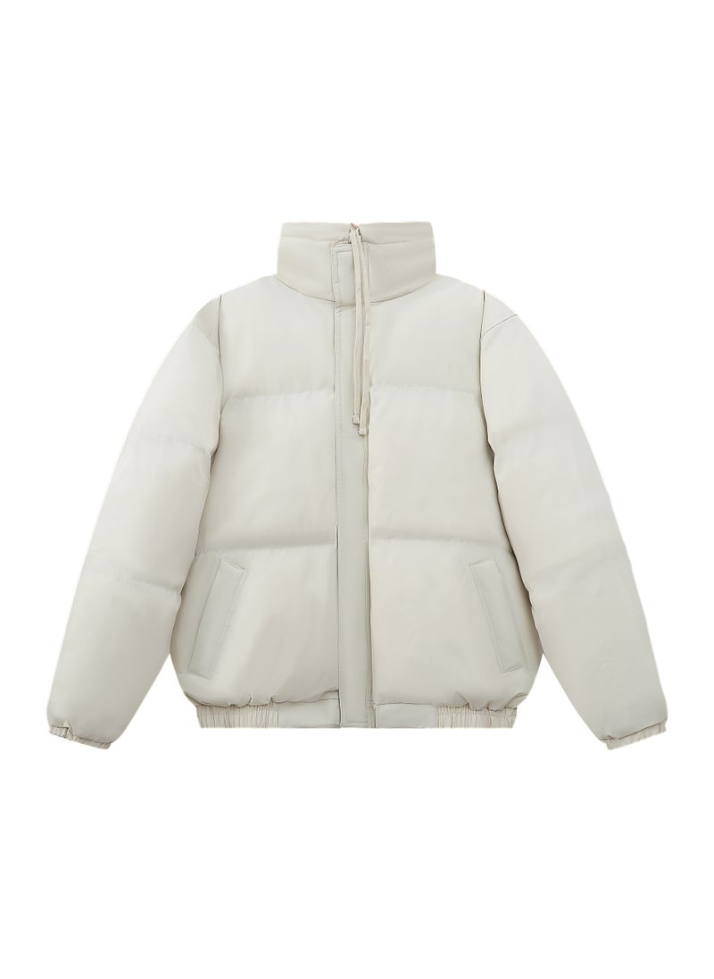 Generic - 1 x 5 pcs Unisex Essentials Oversized Thick Cotton Jacket Apricot - Image 1