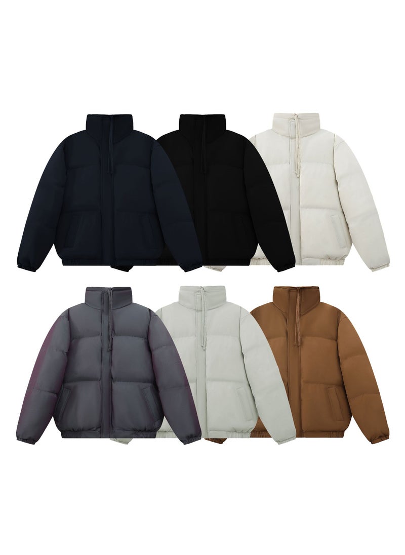 Generic - 1 x 5 pcs Unisex Essentials Oversized Thick Cotton Jacket Apricot - Image 1