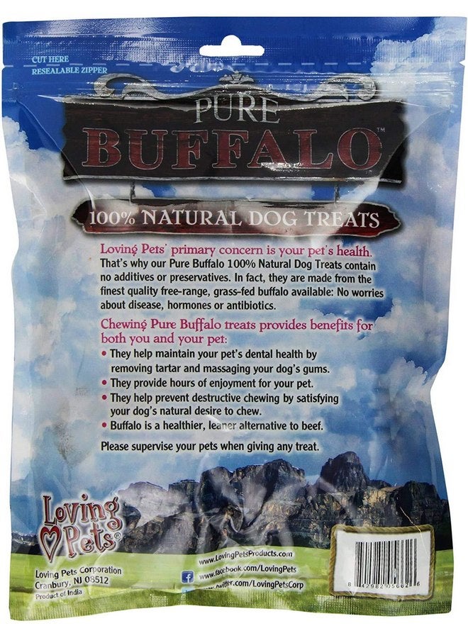 Loving Pets 3 Pack of Pure Buffalo Lung Steaks, 4 Ounces Each, Single-Ingredient Dog Treats - Image 2