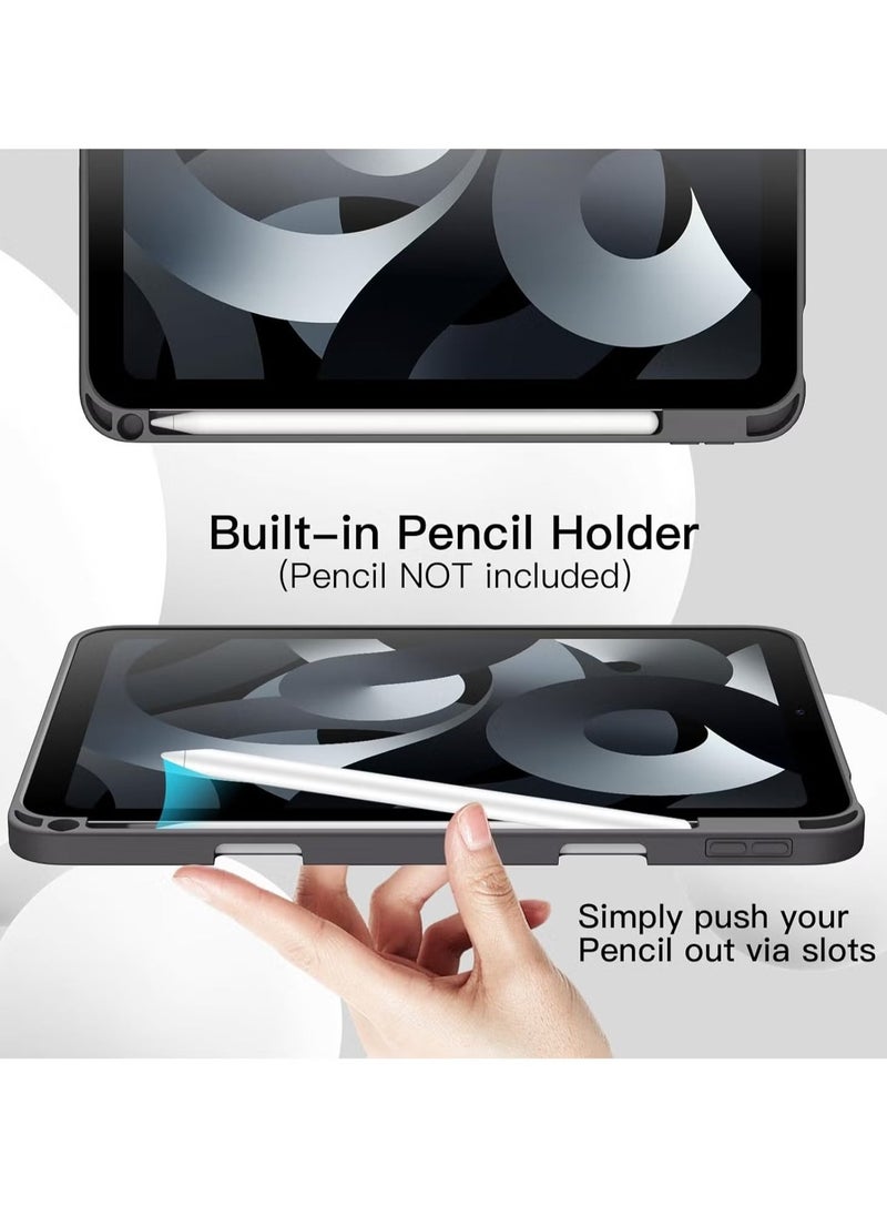 JAJEEK iPad Air 11-inch M2 2024 6th Generation Case with Pencil Holder – Silicone Magnetic Cover Slim Tablet Cover for iPad Air 11 inch M2 6th Generation - Image 5