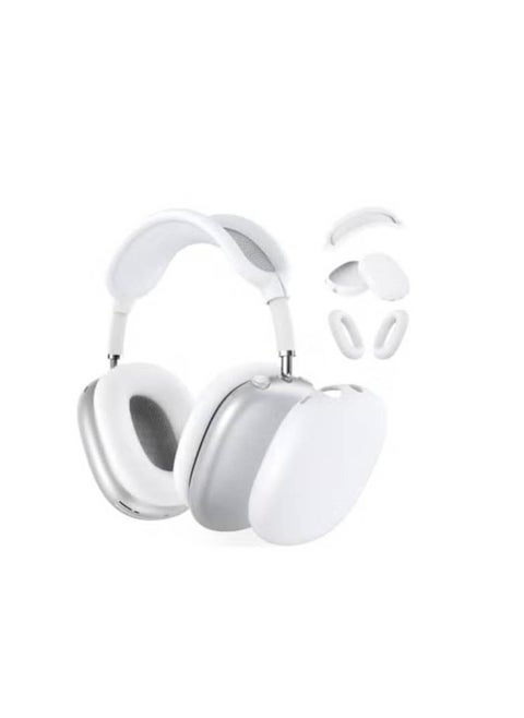 Silicone Case Set for Apple AirPods Max Three in One Protection with Ear Cups Cover Headband Cover and Ear Pad Protector