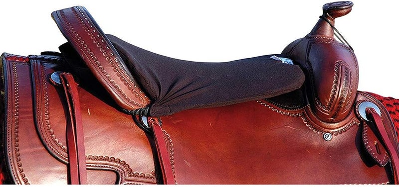 Cashel Western Long and Deluxe Tush Cushion Size 12 inch 34 inch or 1 inch Foam Color Black - Image 2