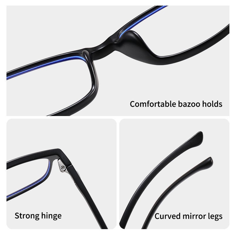 Anti-blue light children's glasses new children's flat light near-sight glasses anti-ultraviolet mobile phone computer eye protection LD8501 - Image 4