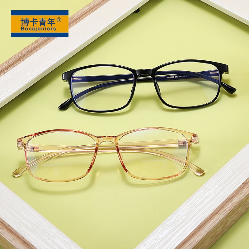 Anti-blue light children's glasses new children's flat light near-sight glasses anti-ultraviolet mobile phone computer eye protection LD8501 - Image 2