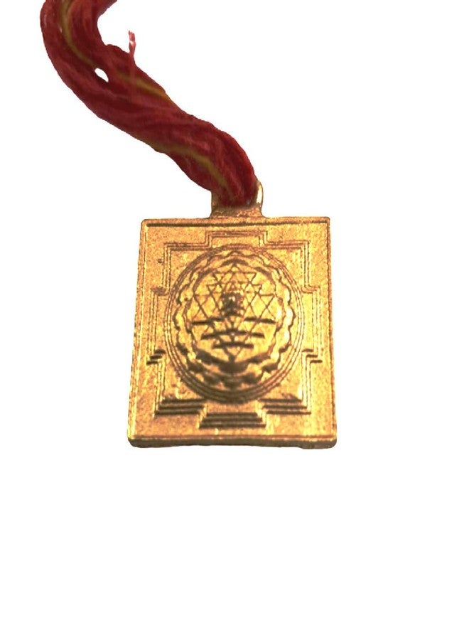numeroastro Meru Shri Yantra Brass Pendant for Men and Women (1 Pc) - Image 3