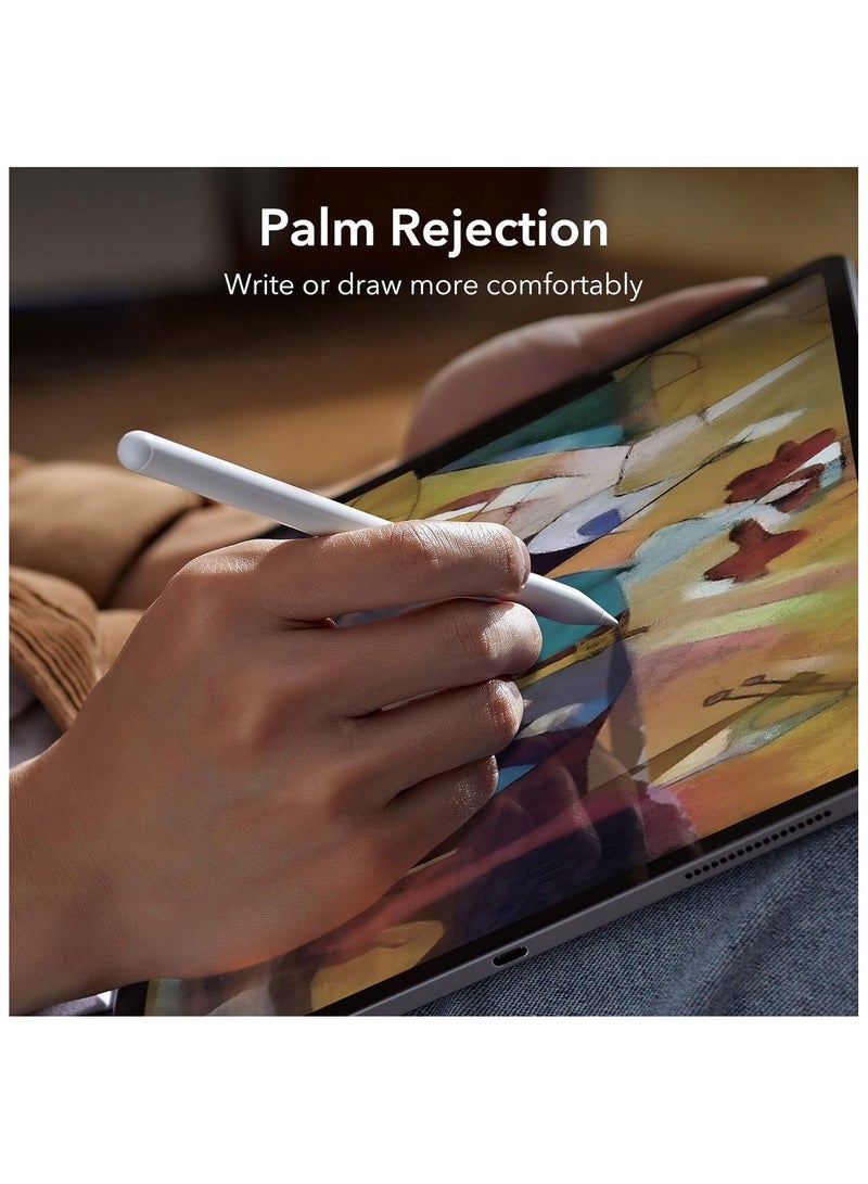 ESR Stylus Pen for iPad with High Tilt Sensitivity and Palm Rejection Technology – Smart Magnetic Touch Pen for Precise Writing and Drawing, Compatible with Apple iPad and Tablets – Stylus Pen, Touch Pen, iPad, Apple, Tablet, Drawing, Writing, Smart, Magnetic - Image 5