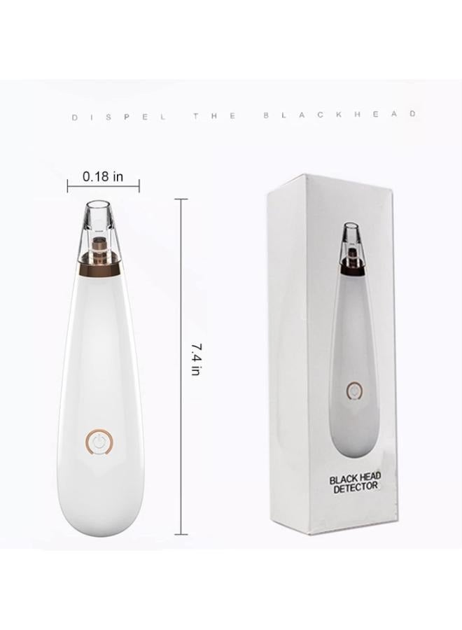Blackhead Remover Vacuum, Pore Vacuum with 3 Replaceable Suction Probes and 1 Cartoon Hairband, Acne Comedone Blackhead Whitehead Extractor Tool, Facial Pore Cleaner - Image 2