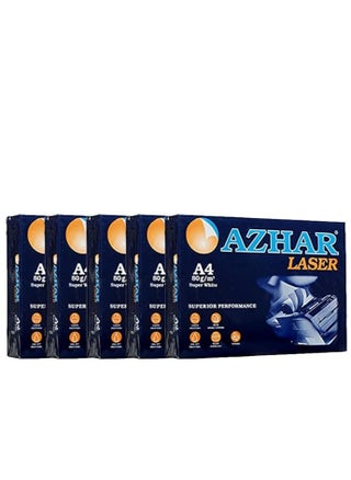 AZHAR White Premium A4 Paper 80gsm 5 Packs [2500 Paper] - pzsku/ZACB07AD4272F1D8F96C8Z/45/_/1724512406/129b0650-bfda-4820-8775-581699771d8b