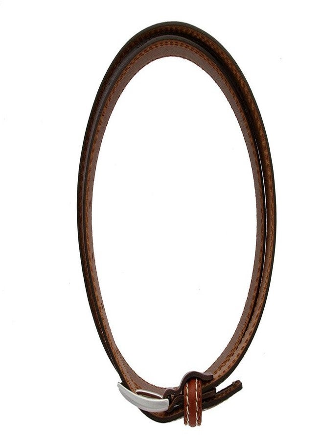 بيلتس.كوم 8118 حزام رسمي كاجوال من الجلد الطبيعي صنع في إيطاليا عرض 1-1/8 بوصة (30 مم) (لون بني فاتح، 34) - Image 3