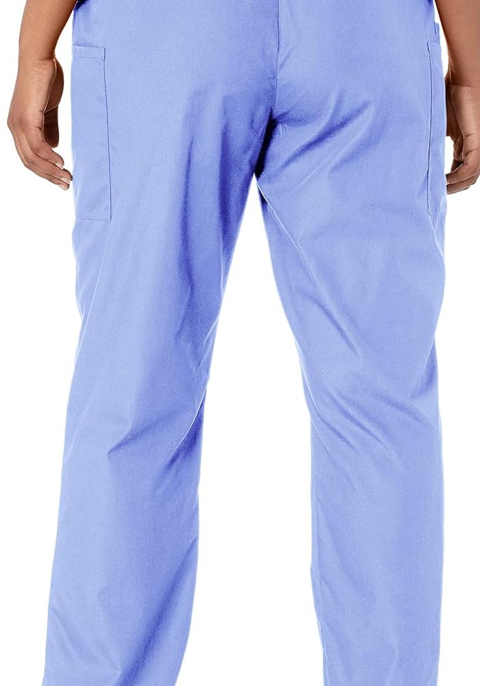 Cherokee Women's Workwear Elastic Waist Cargo Scrubs Pant - Navy - Small Petite - Image 2