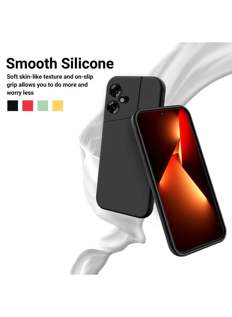 Tecno Pova Neo 3 4G Mobile Case Cover With Soft Liquid Silicone Protection Anti-Scratch Shockproof Accessories Slim Protective Back Cover With Comfortable Hold Touch Feeling And Anti-fingerprint  - Image 3