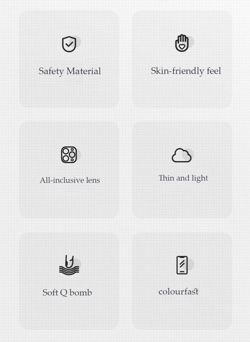 TEAM LUXURY حافظة آيفون 6 بلس / 6S بلس، واقية من الصدمات، شفافة، رقيقة، ناعمة، مصنوعة من السيليكون TPU لحماية الهاتف لآبل آيفون 6 بلس / 6S بلس - Image 5