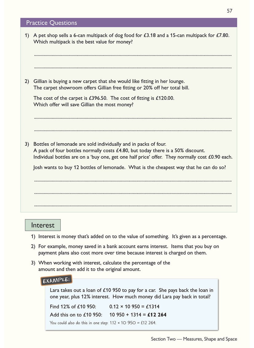 null - Functional Skills Maths: Edexcel Level 2 - Study & Test Practice - Image 1