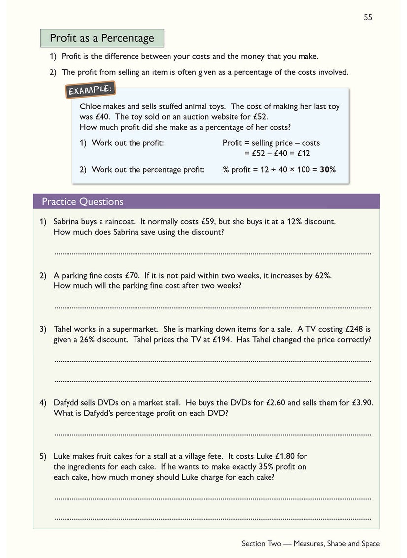 null - Functional Skills Maths: Edexcel Level 2 - Study & Test Practice - Image 1