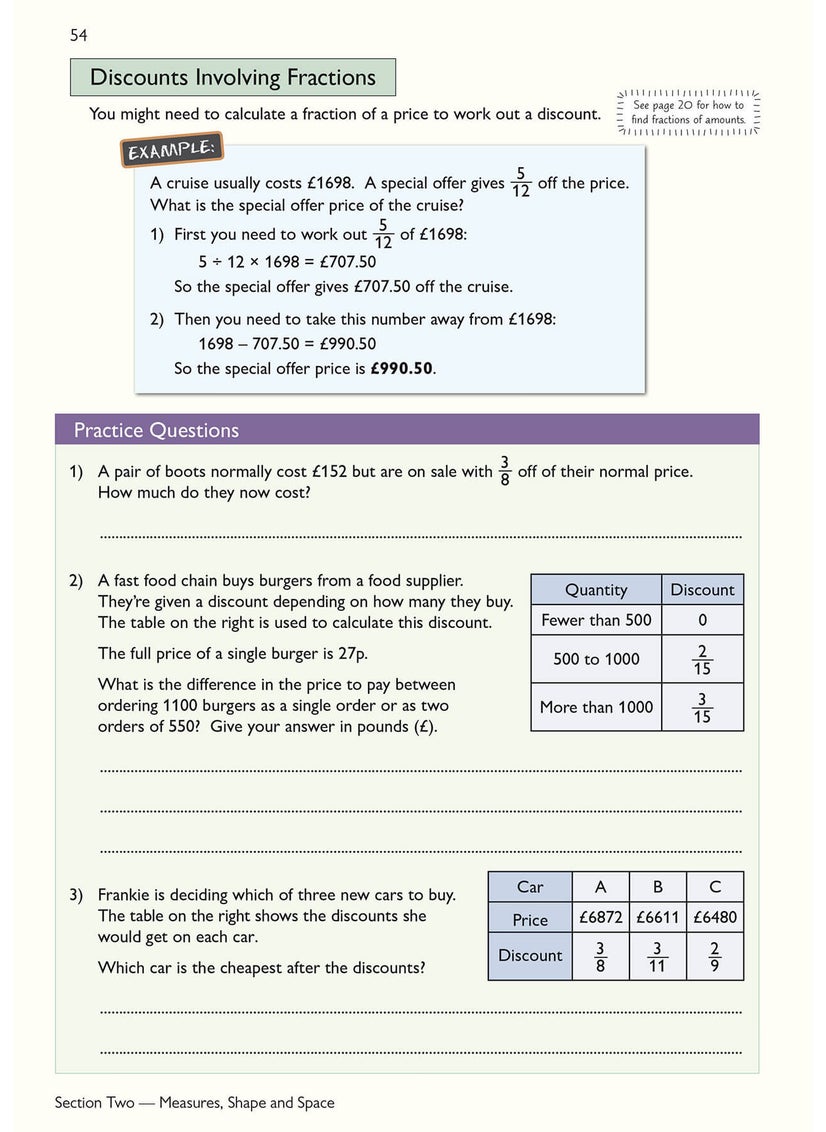 null - Functional Skills Maths: Edexcel Level 2 - Study & Test Practice - Image 1