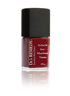 Dr.'s Remedy Dr’s Remedy 3 Pack Nail Polish Kit, TOTAL Two-in-One Glaze/BALANCE Brick Red/REMEDY Red - Non Toxic and Organic All Natural Enriched Nail Strengthener  - Image 4
