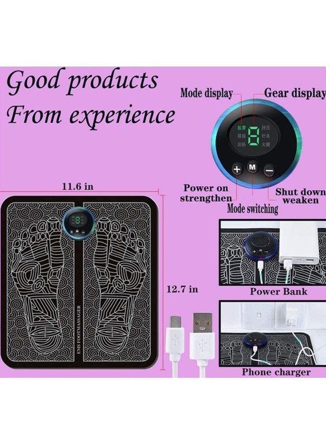 إسكدنيا جهاز تدليك القدم EMS بتقنية التحفيز الكهربائي للعضلات . - Image 5