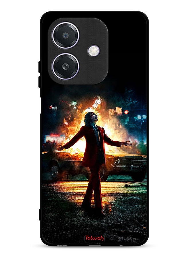 Tolwak Oppo A3 5G Protective Case Cover Joker Happy Mode - Image 1