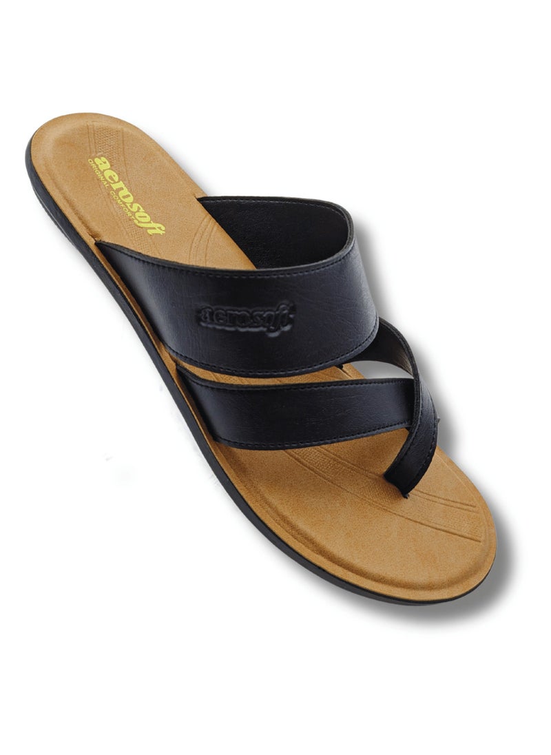 Aerosoft Men's Slippers P4120 Black - Image 2
