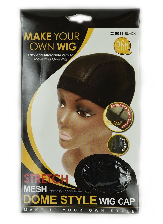 Qfitt (6 Pack) Qfitt Mesh Dome Style Wig Cap 5011  - Image 2
