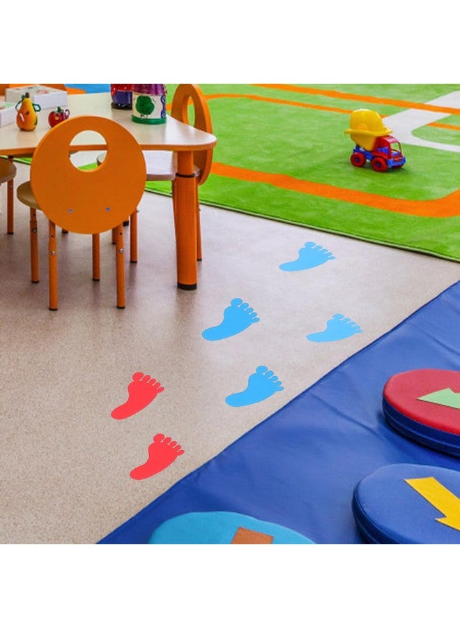 SUPVOX 40pcs Adhesive Wall Stickers Hand Prints and stickers for Kids Room, Classroom, Nursery, Assorted Colors, Pvc, 23.62x14.37 Inches, Ideal for Decor and Learning Activities - Image 4