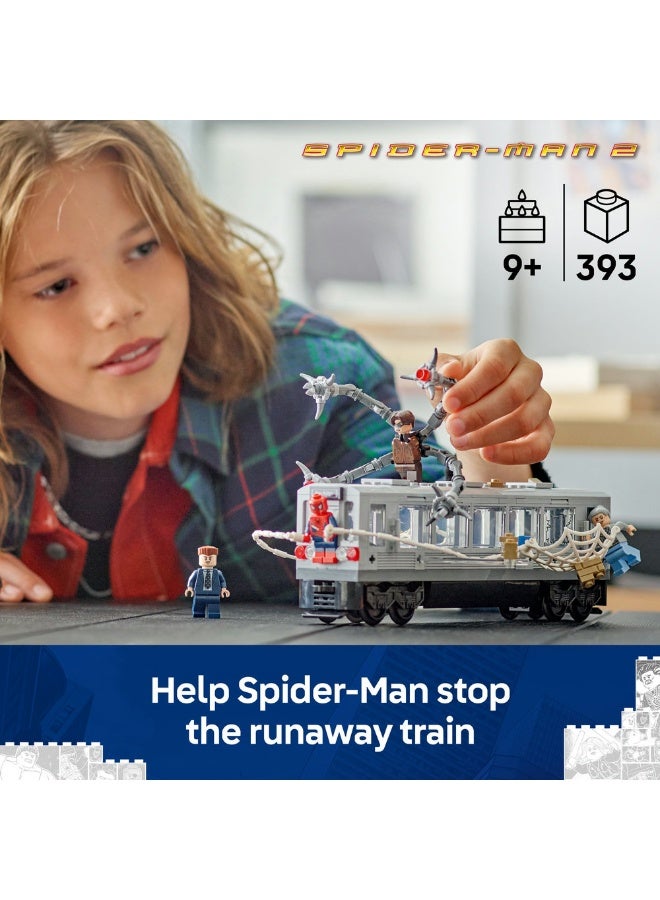 LEGO Marvel Spider-Man vs. Doc Ock Subway Train Scene 76321 (Age 9+, 393 Pieces) - Image 3