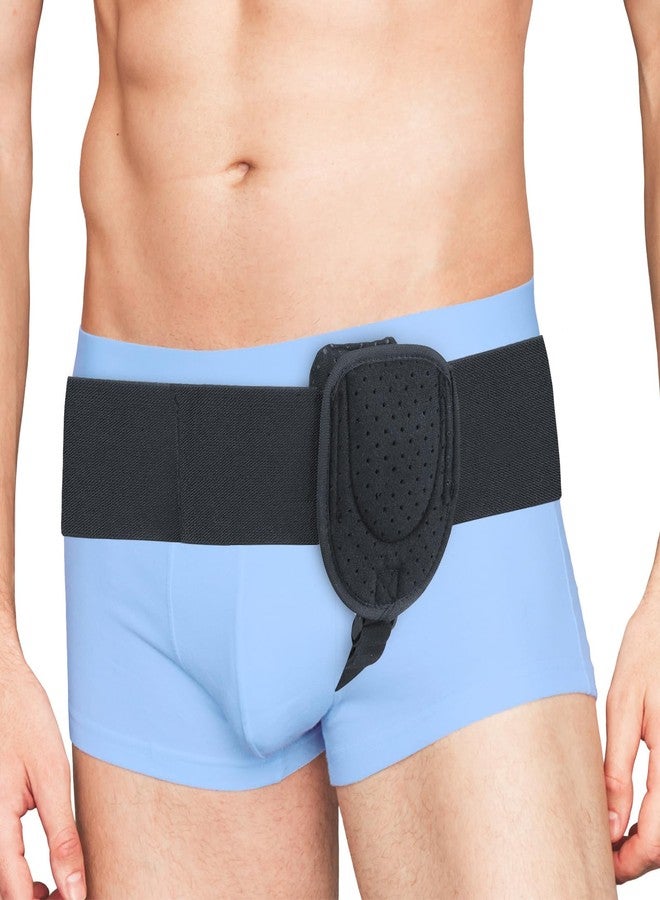 Adamson Inguinal Hernia Support Belt for Men I Fits Left or Right Side I Post Surgery Men and Womens Hernia Support Truss for Inguinal, Groin Hernias I Adjustable Waist Strap - Image 1